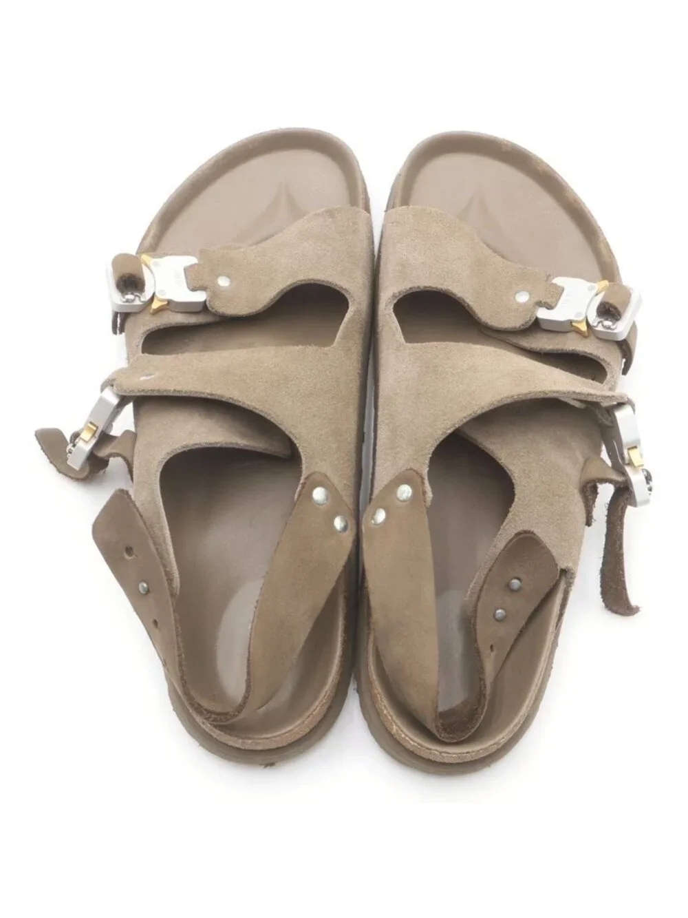 Dior Birkenstock Sandals Brown